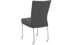 Goossens eetkamerstoel funk grijs stof - 8224108-01