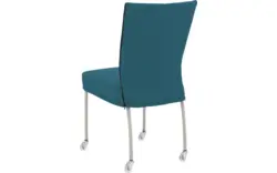 Goossens eetkamerstoel funk blauw stof - 8224111-01