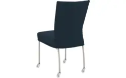 Goossens eetkamerstoel funk blauw stof - 8224114-01
