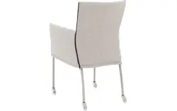 Goossens eetkamerstoel funk grijs stof - 8224116-01