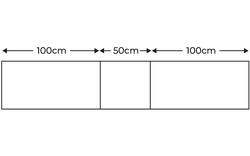 Goossens excellent kast systeem statement compleet wit hoogwaardig meubelplaat - 8224563-01