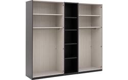 Goossens excellent kast systeem statement compleet wit hoogwaardig meubelplaat - 8224564-01