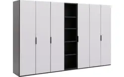 Goossens excellent kast systeem statement compleet wit hoogwaardig meubelplaat - 8224569-01