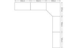 Goossens excellent kast systeem statement compleet wit hoogwaardig meubelplaat - 8226624-01