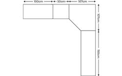 Goossens excellent kast systeem statement compleet wit hoogwaardig meubelplaat - 8226642-01