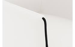 Goossens eetkamerstoel funk wit leer - 8227240-01