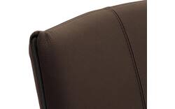 Goossens eetkamerstoel funk bruin leer - 8227258-01