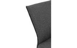 Goossens eetkamerstoel funk grijs stof - 8227268-01