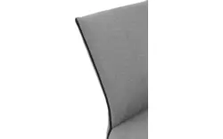 Goossens eetkamerstoel funk grijs stof - 8227270-01