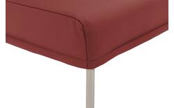 Goossens eetbank funk rood leer - 8227342-01