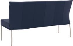 Goossens eetbank funk blauw leer - 8227343-02