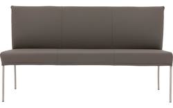 Goossens eetbank funk grijs leer - 8227344-01