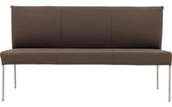 Goossens eetbank funk bruin leer - 8227353-01