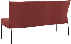 Goossens eetbank funk rood leer - 8227363-02