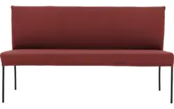 Goossens eetbank funk rood leer - 8227363-01