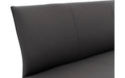 Goossens eetbank funk grijs leer - 8227368-01