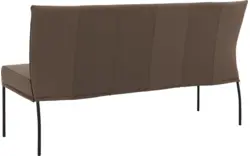 Goossens eetbank funk bruin leer - 8227374-01