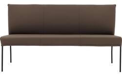 Goossens eetbank funk bruin leer - 8227374-01