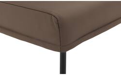 Goossens eetbank funk bruin leer - 8227374-01