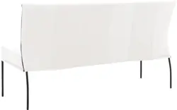 Goossens eetbank funk wit leer - 8227375-01