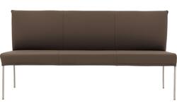 Goossens eetbank funk bruin leer - 8227402-01