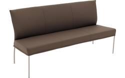 Goossens eetbank funk bruin leer - 8227402-01