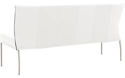 Goossens eetbank funk wit leer - 8227403-02