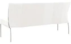 Goossens eetbank funk wit leer - 8227403-01