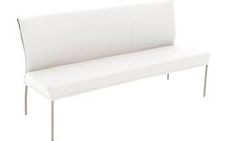 Goossens eetbank funk wit leer - 8227403-01