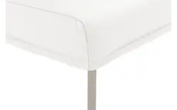Goossens eetbank funk wit leer - 8227403-01