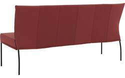 Goossens eetbank funk rood leer - 8227415-01