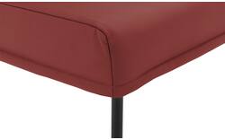 Goossens eetbank funk rood leer - 8227415-01
