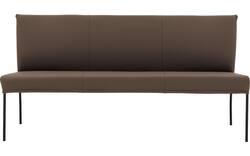 Goossens eetbank funk bruin leer - 8227423-01
