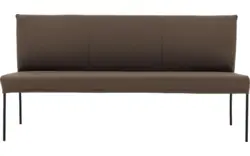 Goossens eetbank funk bruin leer - 8227423-01