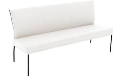 Goossens eetbank funk wit leer - 8227424-01