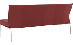 Goossens eetbank funk rood leer - 8227436-02