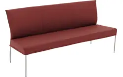 Goossens eetbank funk rood leer - 8227436-01