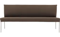 Goossens eetbank funk bruin leer - 8227444-01