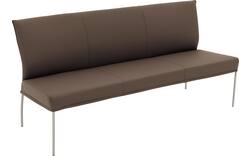 Goossens eetbank funk bruin leer - 8227444-01