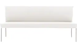Goossens eetbank funk wit leer - 8227445-01