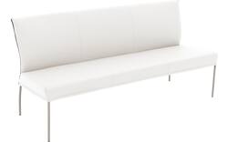 Goossens eetbank funk wit leer - 8227445-01