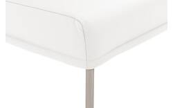 Goossens eetbank funk wit leer - 8227445-01