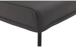 Goossens eetbank funk grijs leer - 8227461-01