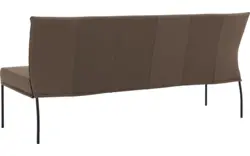 Goossens eetbank funk bruin leer - 8227465-01