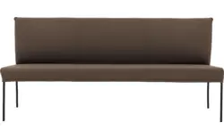 Goossens eetbank funk bruin leer - 8227465-01