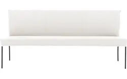 Goossens eetbank funk wit leer - 8227466-01