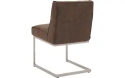 Goossens excellent eetkamerstoel tom bruin micro leer - 8227615-01