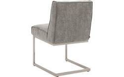 Goossens excellent eetkamerstoel tom grijs micro leer - 8227617-02