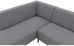 Goossens hoeksalon key west grijs stof - 8227624-01