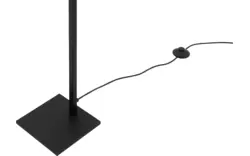 Goossens vloerlamp dijon zwart metaal - 8228438-01